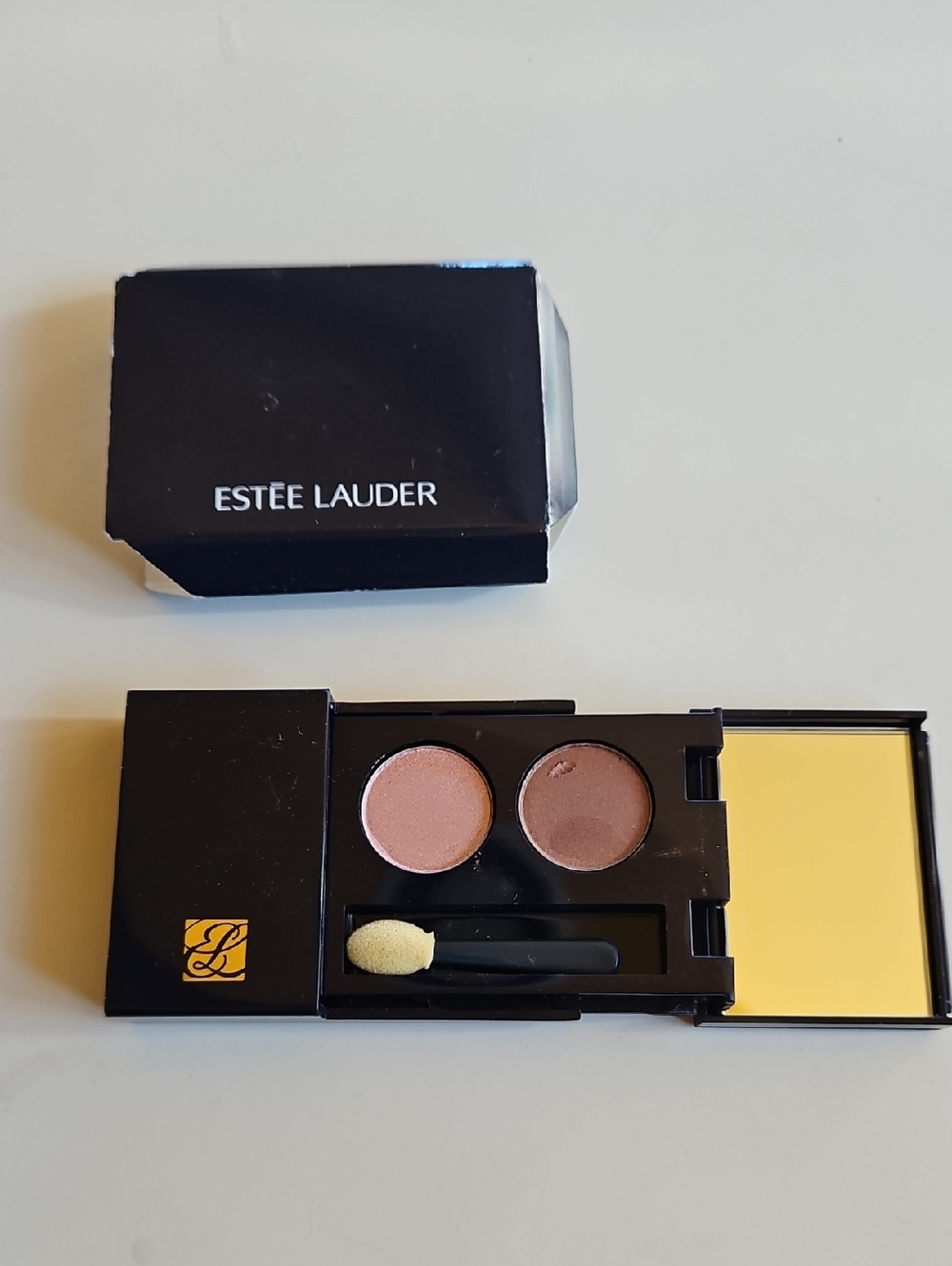 Estee Lauder Dual Eyeshadow Compact Honey Drop And Copper Penny